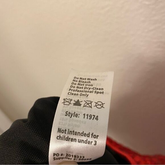 WEISSMAN Dance red sequin Costume leotard I Want Candy 11974 Child LC - Picture 7 of 10